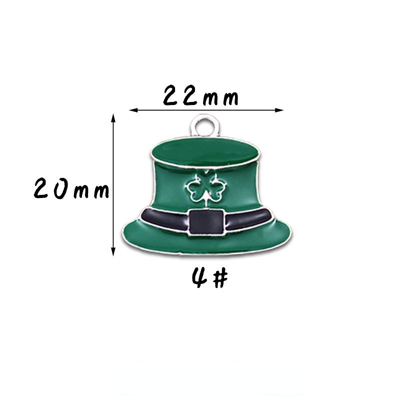 Accesorios De Llavero De Aleación De Trébol De San Patricio Al Por Mayor